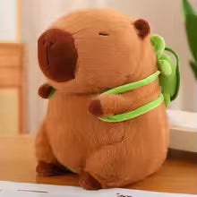 Capybara Plush Toy Simulation Kawaii Stuffed Animal Soft Doll Cosplay Kids Gift - Mini