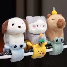 Capybara Slap Bracelet Plush Wristband Kawaii Snap Toy Kids Gift