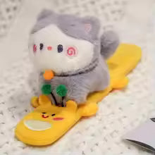 Capybara Slap Bracelet Plush Wristband Kawaii Snap Toy Kids Gift